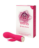 Skins Minis The Bijou Bunny Silicone Vibrator - White/Pink