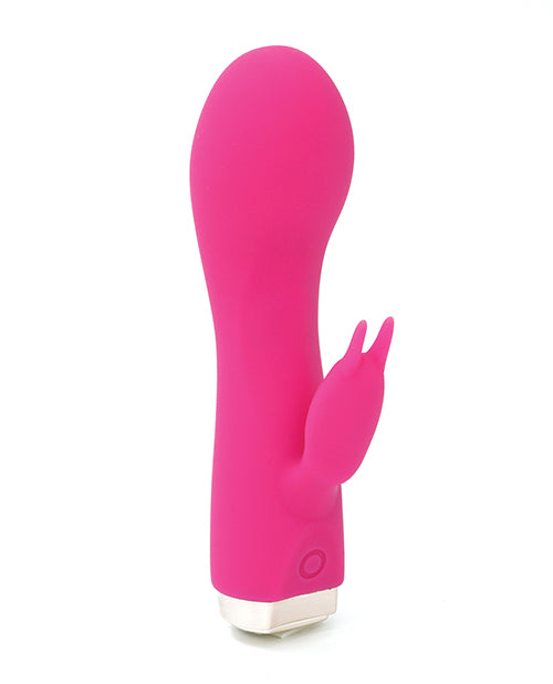 Skins Minis The Bijou Bunny Silicone Vibrator - White/Pink