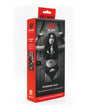 Sei Mio Doorway Play Adjustable Over Door Cuff Restraints - Black