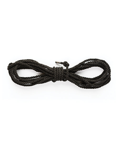 Sei Mio Knot in Control 10M Silky Bondage Rope - Black