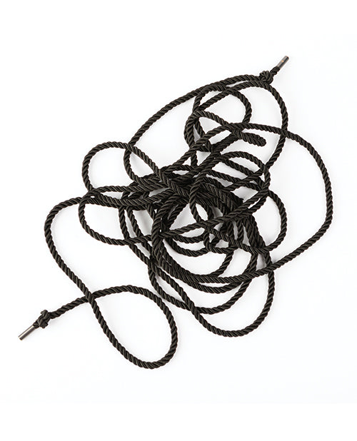 Sei Mio Knot in Control 10M Silky Bondage Rope - Black