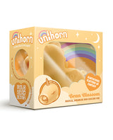 Unihorn Bean Blossom The Thick Tongued One Silicone Clitoral Stimulator - Yellow