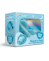 Unihorn Mount`n Peak The Pointy Tongued One Silicone Clitoral Stimulator - Blue