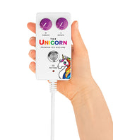 Cowgirl Unicorn Premium Silicone Riding Sex Machine - White
