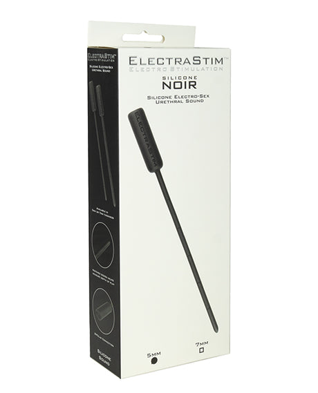 ElectraStim Silicone Noir Flexible Electro Sound - 5mm