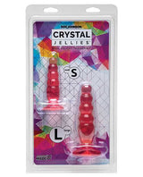 Crystal Jellies Anal Delight Trainer Kit - Pink