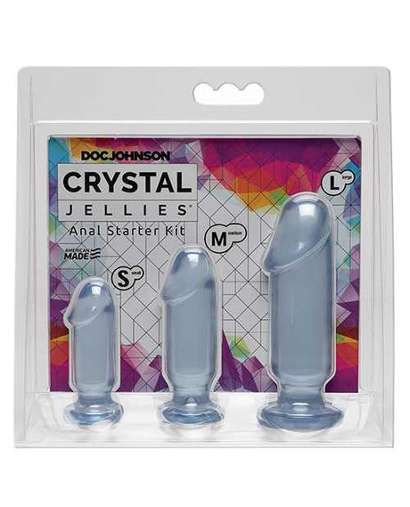 Crystal Jellies Anal Starter Kit - Clear