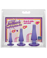 Crystal Jellies Anal Initiation Kit - Purple