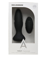 A-Play Thrust Experienced Anal Plug with Remote Control - Black
