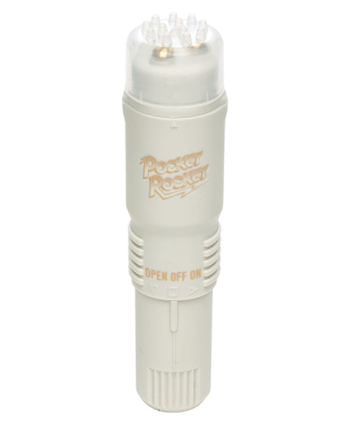 Pocket Rocket Mini Massager 4in - Ivory