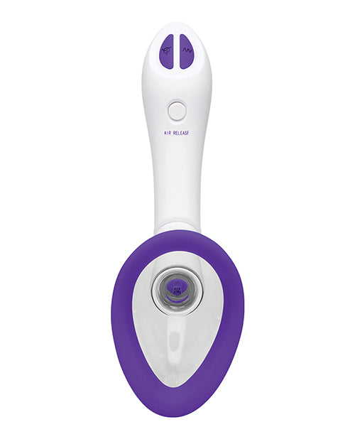 Bloom Intimate Silicone Rechargeable Body Pump - Purple/White