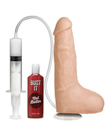 Bust It Squirting Dildo 8.5in - Vanilla