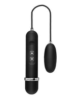 Black Magic Bullet with Wired Remote Control - Black