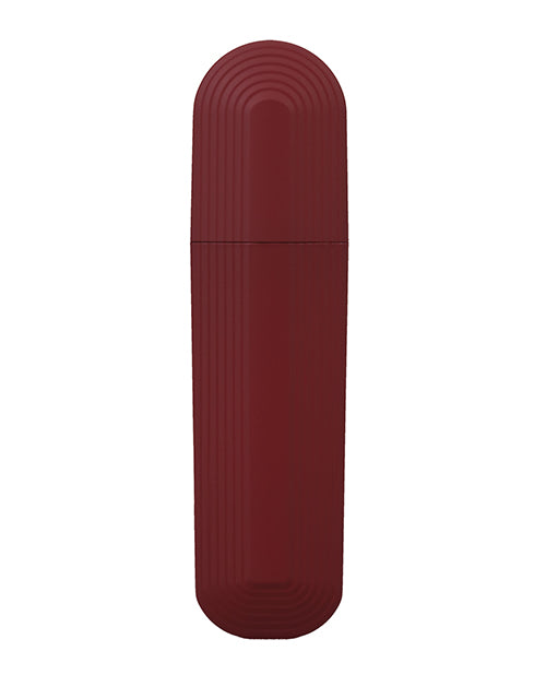 This Products Sucks Lipstick Suction Toy Rechargeable Silicone Clitoral Stimulator - Red