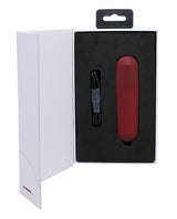 This Products Sucks Lipstick Suction Toy Rechargeable Silicone Clitoral Stimulator - Red
