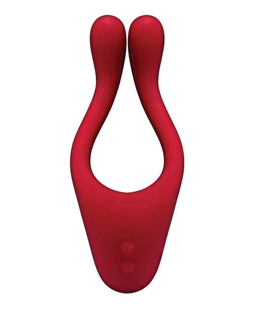 Tryst Rechargeable Multi Erogenous Zone Silicone Massager Limited Edition - Red