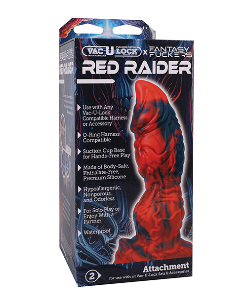 Vac-U-Lock x Fantasy Fuckers Red Raider - Red/Black