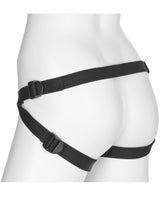 Vac-U-Lock Platinum Luxe Harness with Butt Plug - Black