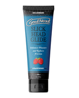 GoodHead Slick Head Glide Water Based Flavored Lubricant Strawberry 4oz