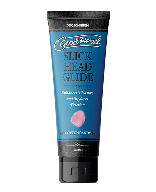 GoodHead Slick Head Glide Water Based Flavored Lubricant Cotton Candy 4oz