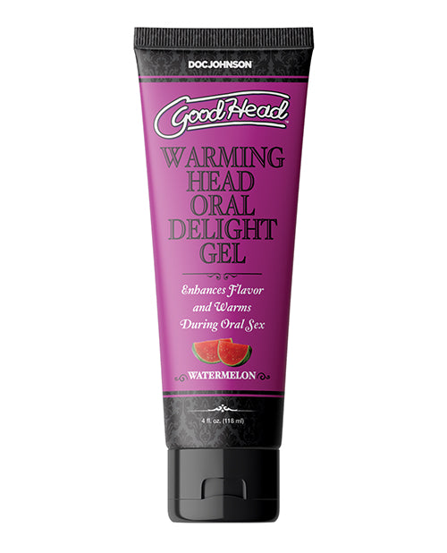 GoodHead Warming Head Oral Delight Gel Flavored Watermelon 4oz