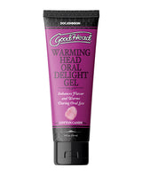 GoodHead Warming Head Oral Delight Gel Flavored Cotton Candy 4oz