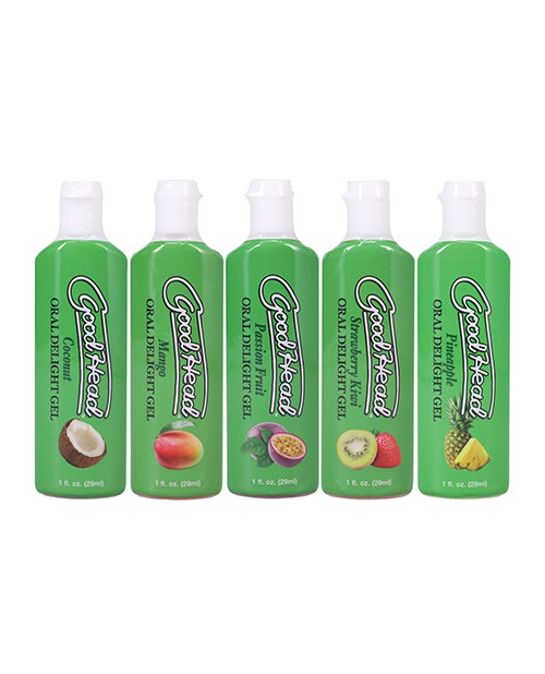 GoodHead Oral Delight Gel Tropical Fruits (5 Pack) 1oz.