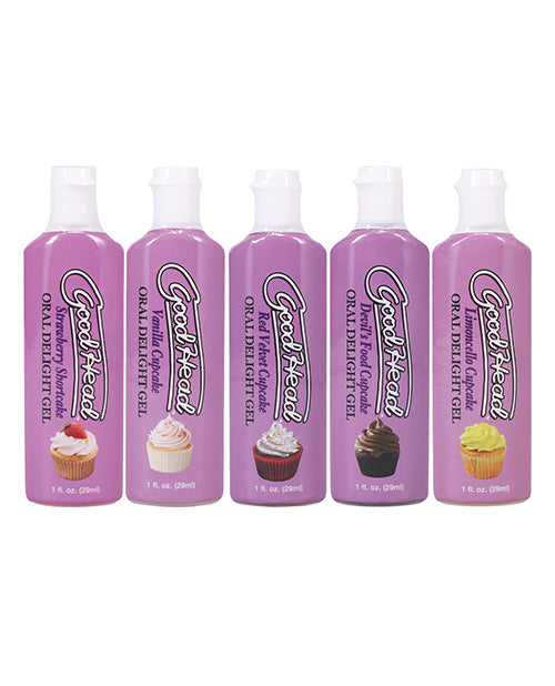GoodHead Oral Delight Gel Cupcakes (5 Pack) 1oz