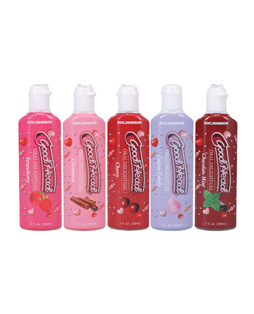 GoodHead Oral Delight Gel Assorted Flavors (5 Pack) 1oz