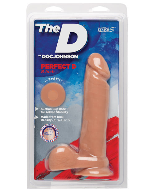 The D 8" Perfect D w/ Balls - Vanilla