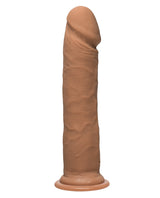 The D Realistic D Ultraskyn Dildo 8in - Caramel