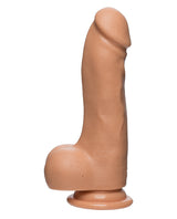 The D Master D Firmskyn Dildo with Balls 7.5in - Vanilla