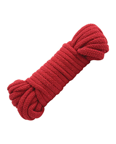 Japanese Style Bondage Cotton Rope - Red