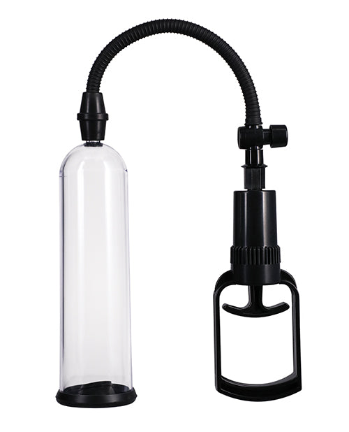 Rock Solid Penis Pumping Kit - Black/Clear