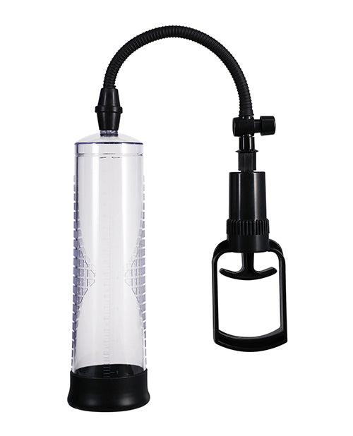 Rock Solid Beginner Penis Pump - Black/Clear