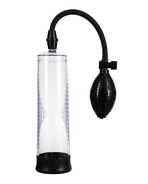 Rock Solid Classic Penis Pump - Black/Clear