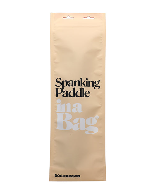 In a Bag Spanking Paddle - Black