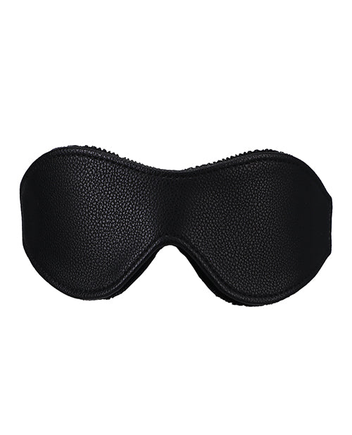 In a Bag Vegan Leather Blindfold - Black