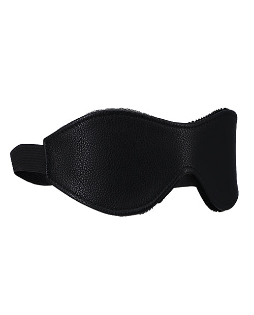 In a Bag Vegan Leather Blindfold - Black