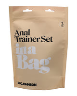 In a Bag Anal Kit (Set of 3) - Black