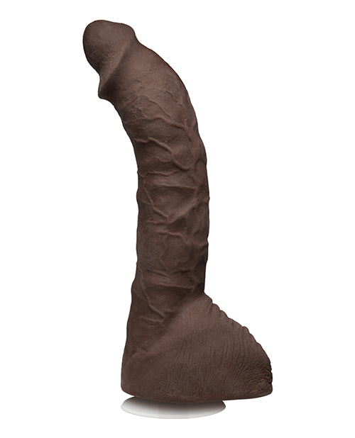 Signature Cocks Ultraskyn Prince Yahshua Dildo 10.5in - Chocolate