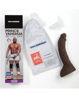 Signature Cocks Ultraskyn Prince Yahshua Dildo 10.5in - Chocolate