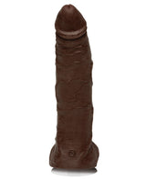 Signature Cocks Jason Luv Dildo 10in - Chocolate