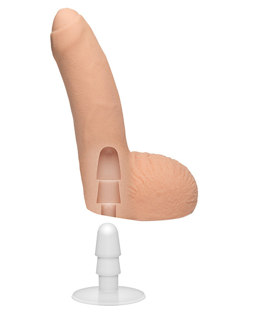 Signature Cocks William Seed Dildo 8in - Vanilla