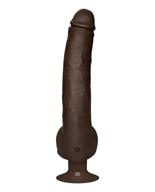 Signature Cocks Safaree Samuels Anaconda Vibrating Dildo 12in - Chocolate