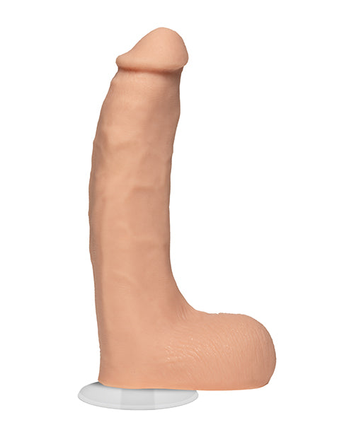 Signature Cocks Chad White Dildo 8.5in - Vanilla