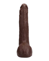 Signature Cocks Ricky Johnson Dildo 10in - Chocolate
