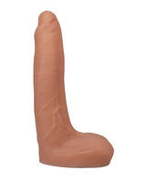 Signature Cocks Silicone Owen Gray Dildo with Removable Suction Cup 9in - Vanilla