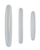 Rock Solid Perfect Present Silicone Cock Ring Holiday Edition (3 Pack) - Frost