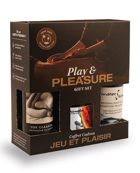 Earthly Body Play & Pleasure Gift Set - Asst. Watermelon